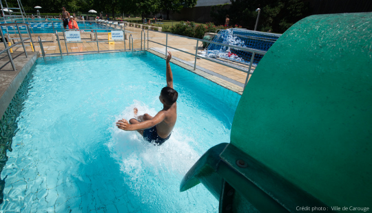 se rendre à la piscine de carouge