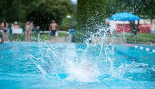 se rendre à la piscine de versoix