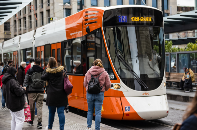 Tram orange Tram orange
