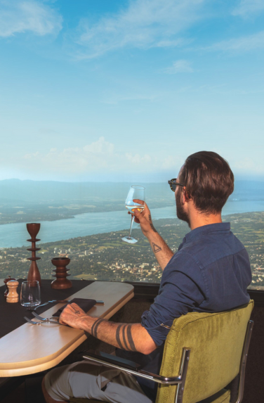 restaurant gastronomique Vertiges saleve