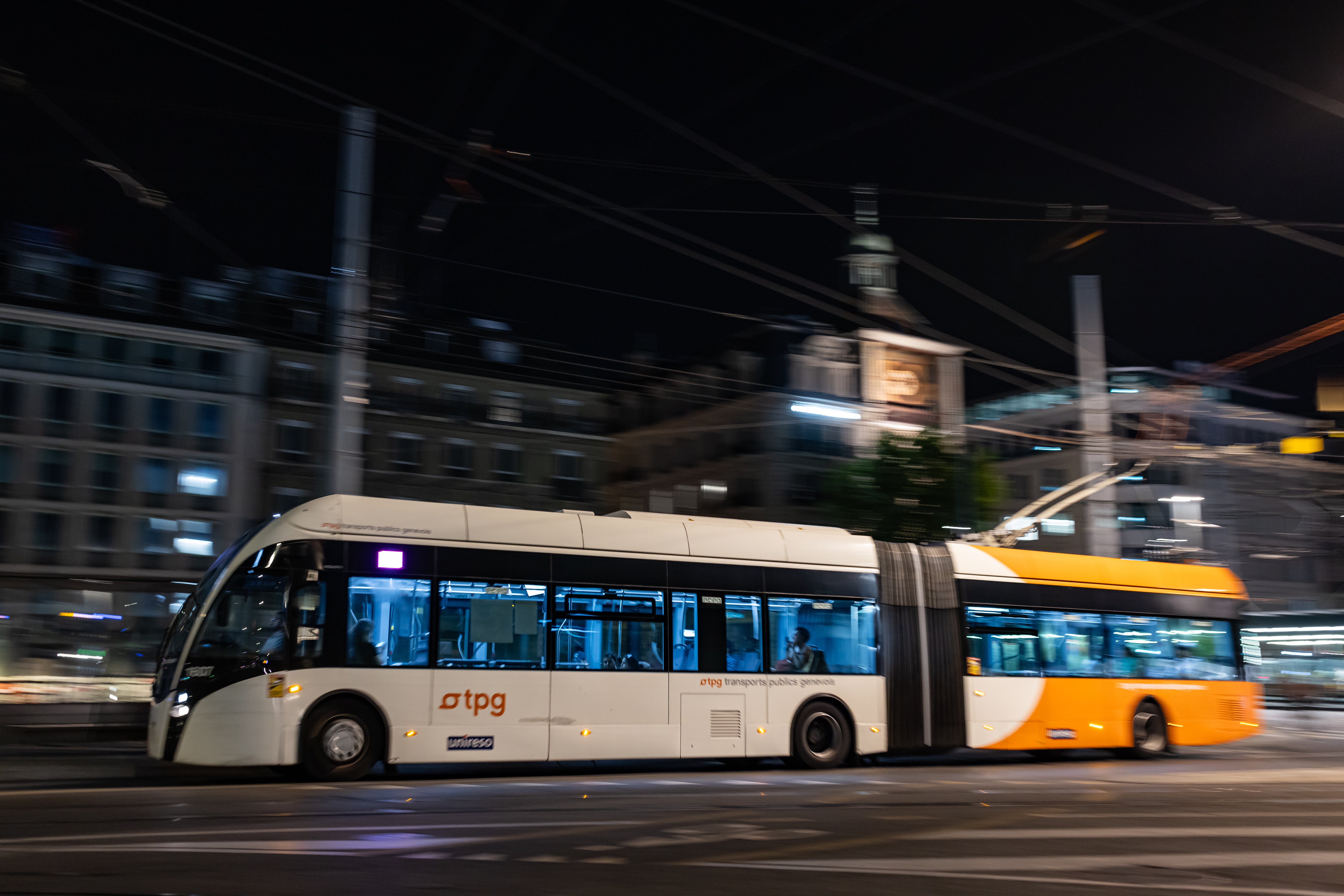 prolongation soirs et week-end trolley bus tpg