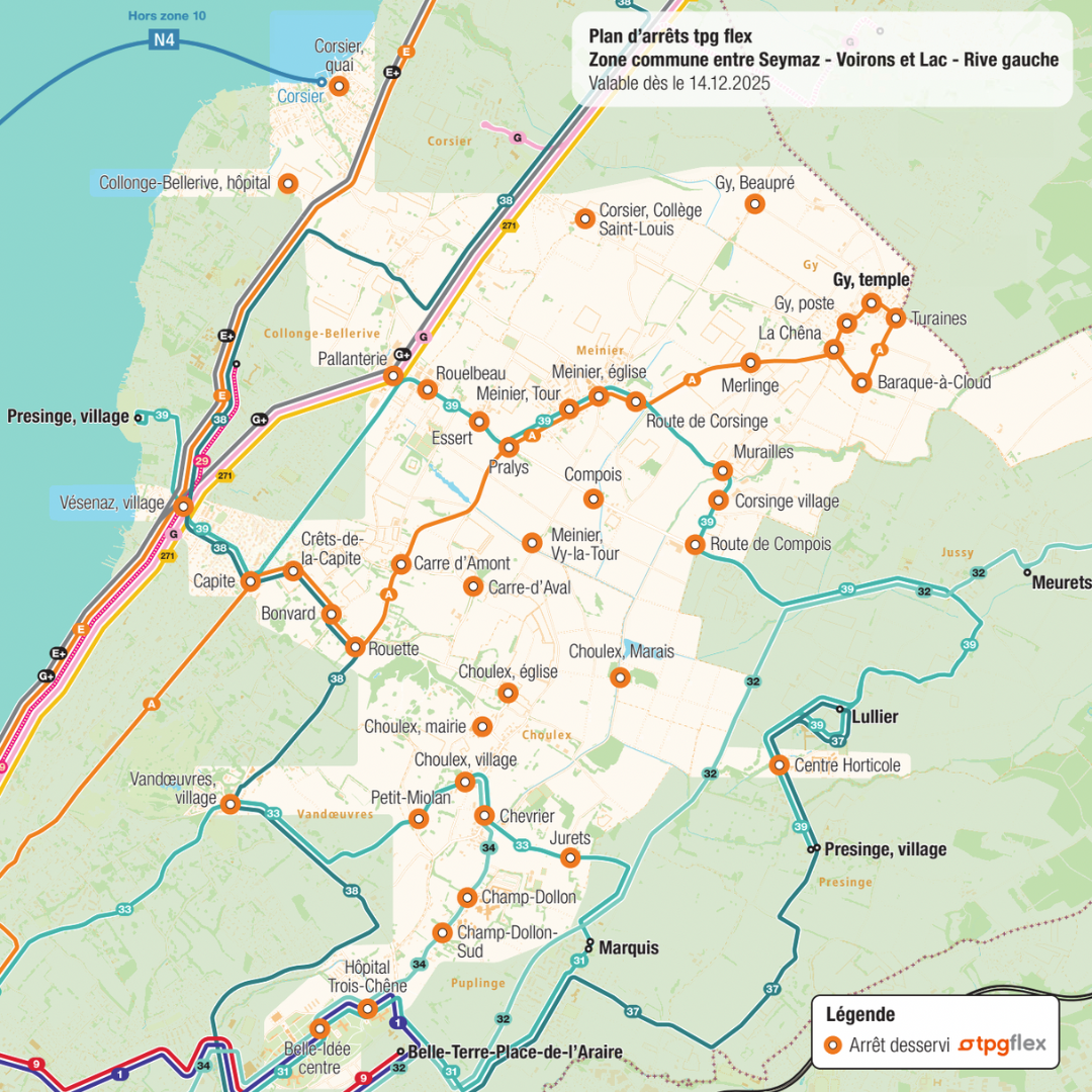 arrets communs aux zones seymaz voirons et lac rive gauche