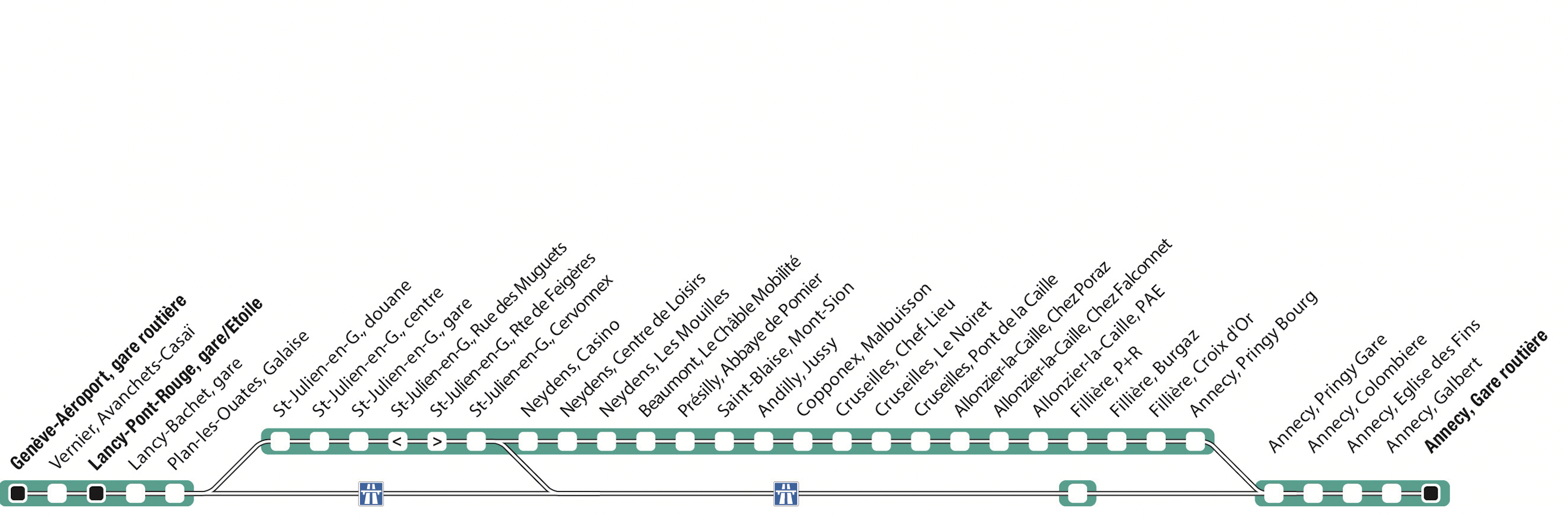 Le parcours de la ligne 272 - 2026