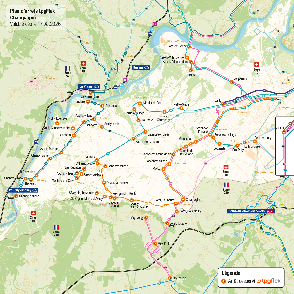 tpg flex région Champagne