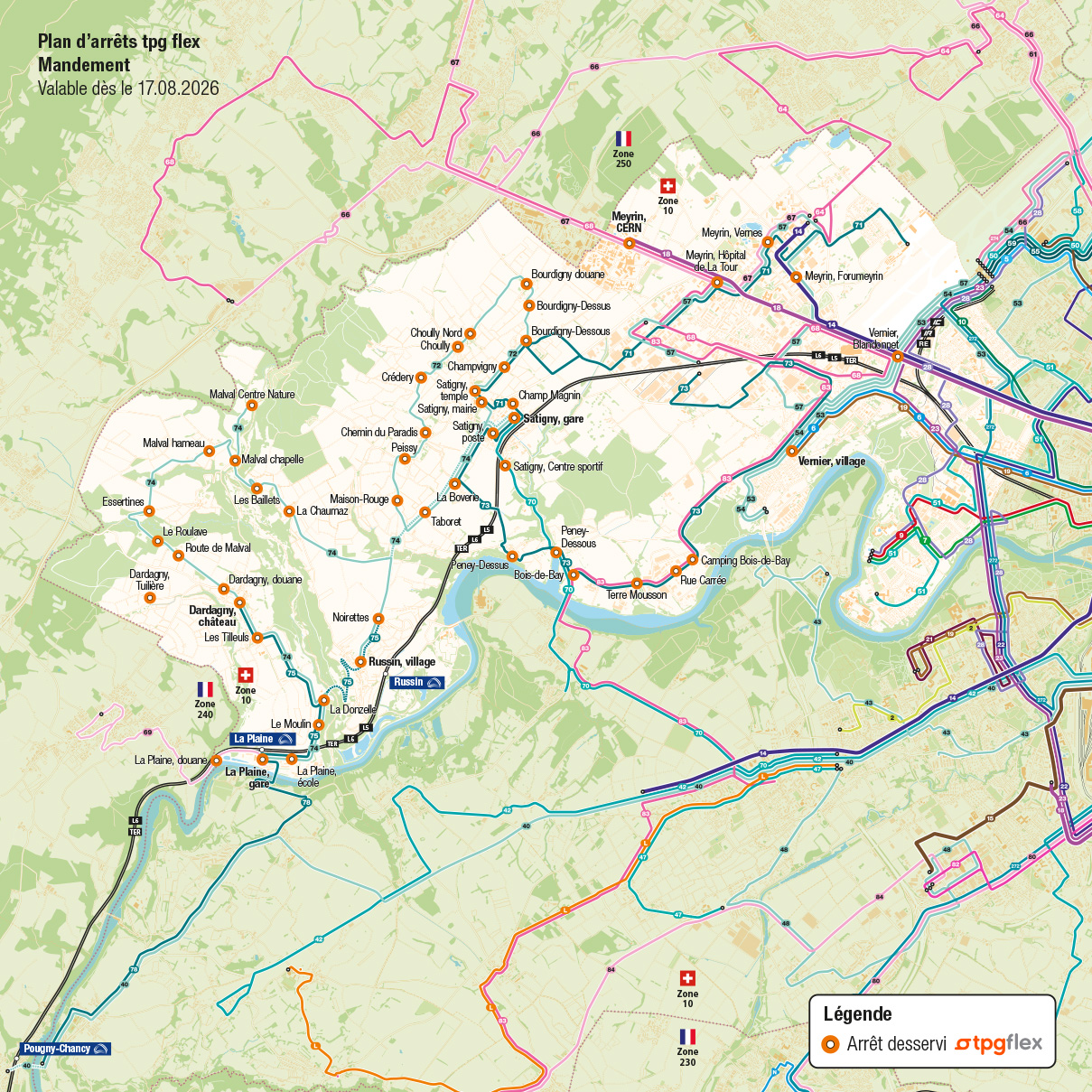 tpg flex région Mandement